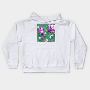 Bouquets with roses 5 Kids Hoodie